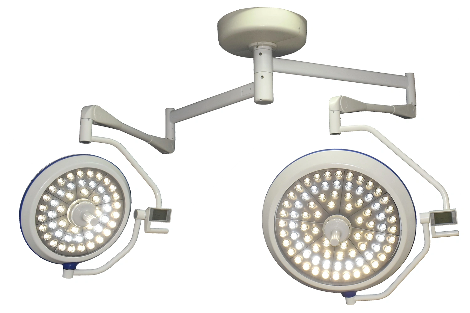 II LED 700 500 Dual-Head Ceiling-Mounted Surgical Light-102